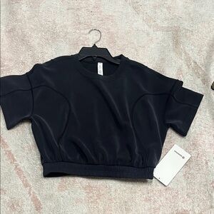 lululemon athletica Black Short Sleeve Tee